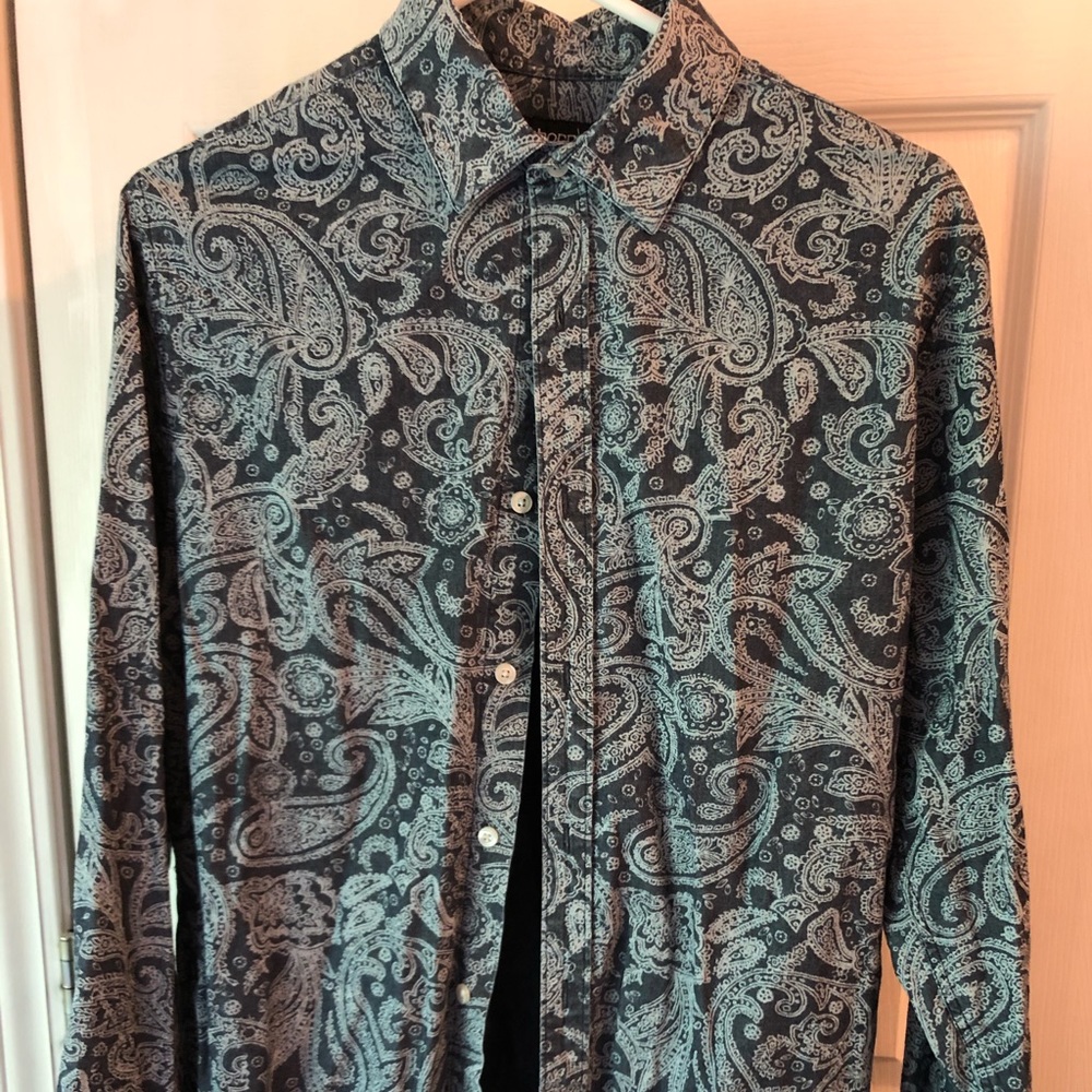 Claiborne men’s slim fit dress shirt